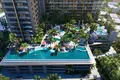 Complexe résidentiel New high-rise residence with swimming pools, waterfalls and jacuzzis, Pattaya, Thailand