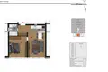 Wohnung 1 Schlafzimmer 57 m² Boreti, Montenegro