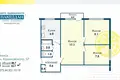 Apartment 49 m² in Minsk, Belarus