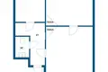 Appartement 2 chambres 59 m² Tampere sub region, Finlande