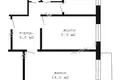 Apartamento 2 habitaciones 39 m² Muchaviecki sielski Saviet, Belarús