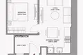 Квартира 2 комнаты 59 м² Дубай, ОАЭ