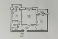 2 room apartment 52 m² Homyel, Belarus