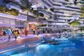 Wohnkomplex New tower in the premium Golf Greens project with golf islands, infinity pools and an expansive green space, DAMAC Hills, Dubai, UAE