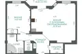 Квартира 2 комнаты  Минск, Беларусь