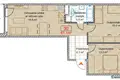 Appartement 3 chambres 61 m² Riga, Lettonie