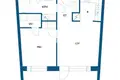 Квартира 2 комнаты 48 м² Helsinki sub region, Финляндия