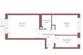 2 room apartment 53 m² in Krakow, Poland