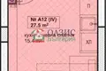 Квартира 33 м² Бургас, Болгария