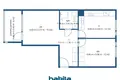 Квартира 2 комнаты 53 м² Helsinki sub region, Финляндия