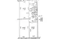 Mieszkanie 3 pokoi 62 m² Bobrujsk, Białoruś