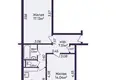 Apartamento 2 habitaciones 52 m² Minsk, Belarús