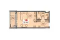 Estudio 1 habitación 35 m² Batumi, Georgia