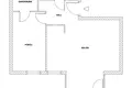 Квартира 2 комнаты 58 м² Познань, Польша
