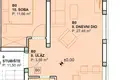 Mieszkanie 1 pokój  Opcina Dezanovac, Chorwacja
