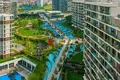 Kompleks mieszkalny Residential complex with garden and lake view, near Çamlıca Tower, Umraniye, Istanbul, Turkey