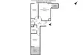 Квартира 3 комнаты 57 м² в Варшаве, Польша
