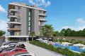 Kompleks mieszkalny New residential complex with swimming pools, a gym and a parking on the seafront, Kestel, Alanya, Türkiye