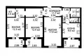 Appartement 3 chambres 76 m² Minsk, Bélarus