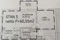 Apartamento 3 habitaciones 66 m² Zagreb, Croacia
