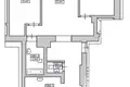 Appartement 3 chambres 77 m² Riga, Lettonie