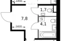 Квартира 2 комнаты 50 м² Ленинский городской округ, Россия
