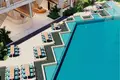 Complexe résidentiel Modern residential complex with a large swimming pool opposite a shopping center in Chalong, Phuket, Thailand