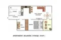 Wohnung 3 zimmer 55 m² Warschau, Polen