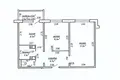 Квартира 2 комнаты 52 м² Минск, Беларусь
