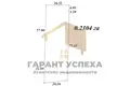 House 53 m² Chmielieva, Belarus