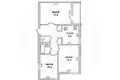 Apartamento 3 habitaciones 62 m² Brest, Belarús
