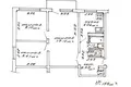 3 room apartment 49 m² Minsk, Belarus