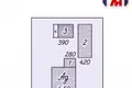 Casa 43 m² Drackauski sielski Saviet, Belarús