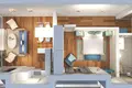 Квартира 1 спальня 58 м² Рисан, Черногория