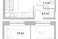 Apartamento 3 habitaciones 61 m² Riga, Letonia