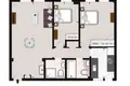 Appartement 2 chambres  en Londres, Royaume-Uni