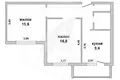 Appartement 2 chambres 56 m² Brest, Bélarus
