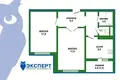2 room apartment 62 m² Minsk, Belarus