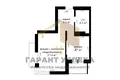 1 room apartment 41 m² Brest, Belarus