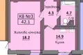 Commercial property 42 m² in Odesa, Ukraine