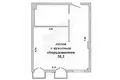 Квартира 1 комната 43 м² Брест, Беларусь