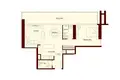 Mieszkanie 1 pokój 35 m² Dubaj, Emiraty Arabskie