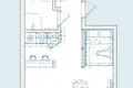 Apartamento 1 habitación 24 m² Riga, Letonia