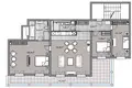 Condo 4 pokoi 158 m² Denovici, Czarnogóra