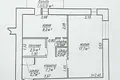 1 room apartment 39 m² Dziescanka, Belarus