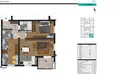 Wohnung 1 Schlafzimmer 57 m² Boreti, Montenegro
