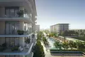 Kompleks mieszkalny New residence Bayline & Avonlea with swimming pools and a park close to a highway and a marina, Port Rashid, Dubai, UAE