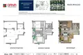 Квартира 2 комнаты 95 м² Минск, Беларусь