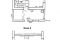 Wohnung 3 zimmer 52 m² Bluzski sielski Saviet, Belarus