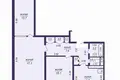 Mieszkanie 3 pokoi 62 m² Soligorsk, Białoruś